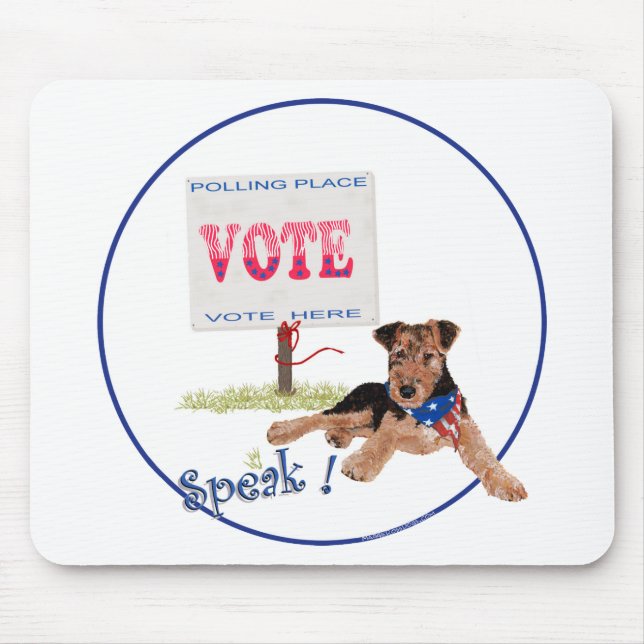 Mousepad Tirando o VOTO (Frente)
