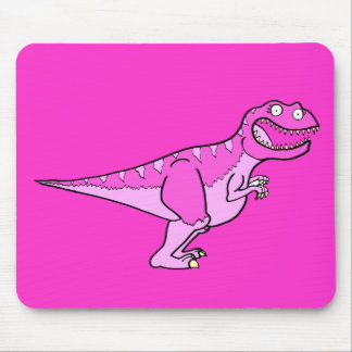 Mousepad Tiranossauro cor-de-rosa Rex