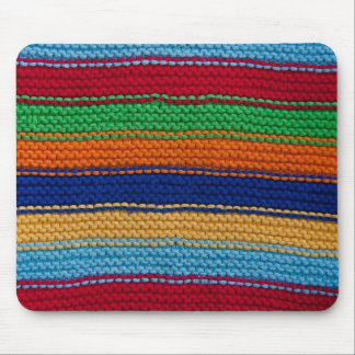 Mousepad Tiras coloridas de malha