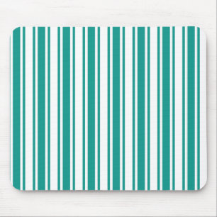 Mousepad Tiras de doce, de cor branca