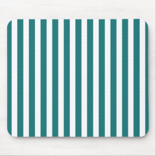 Mousepad Tiras de doce, de cor branca