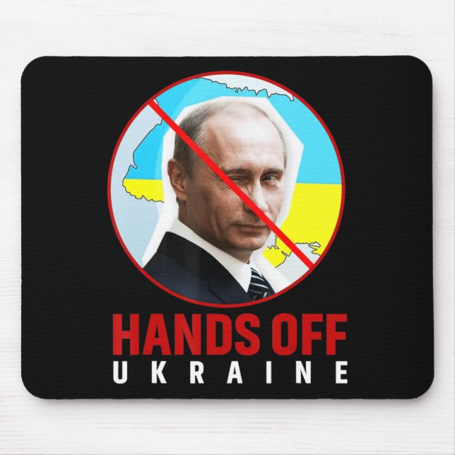 Mousepad Tire As Mãos Da Ucrânia (Frente)