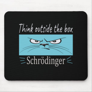 Mousepad Tire-me da sua caixa, Schrodinger