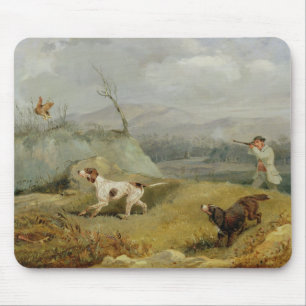Mousepad Tiro do galo silvestre (óleo em canvas)