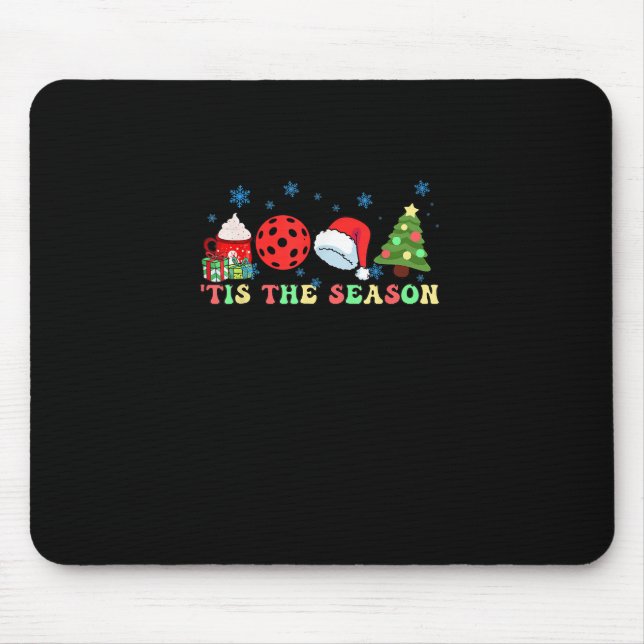 Mousepad Tis The Season For Pickleball Iii Modern Aesthetic (Frente)