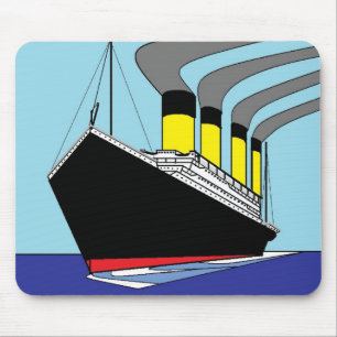 Mousepad titânico da navigação
