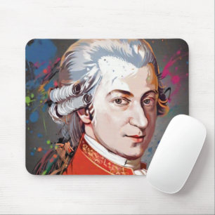 Mousepad Titãs da Música: Mozart