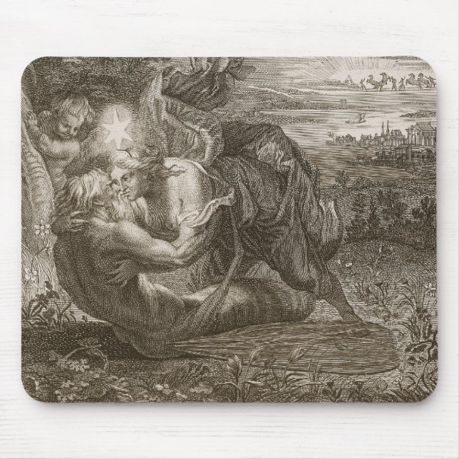 Mousepad Tithonus, o marido da Aurora, transformou em um (Frente)