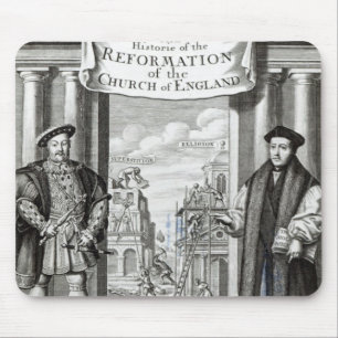 Mousepad Titlepage a igreja Inglaterra da reforma da