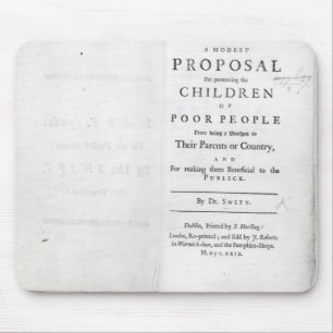 Mousepad Titlepage 'a um Proposal modesto