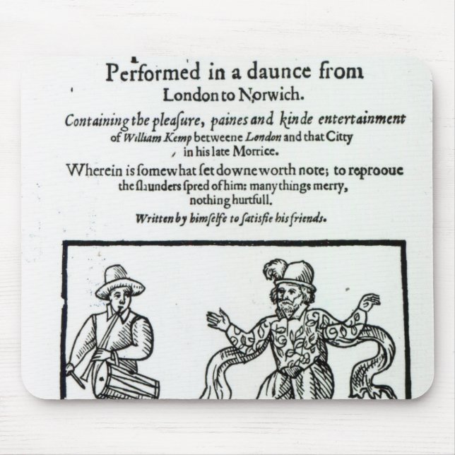 Mousepad Titlepage a William Kemp (Frente)