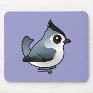 Mousepad Titmouse Preto-com crista