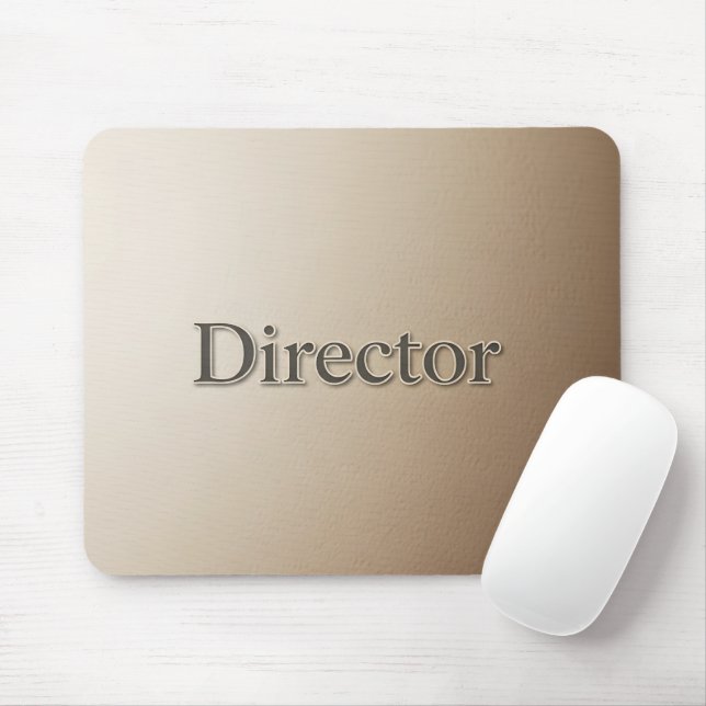 Mousepad Título Elegante de Diretor Arenito Texturizado Exe (Com mouse)
