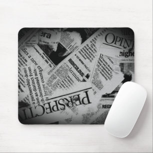 Mousepad Títulos de Papel Jornal