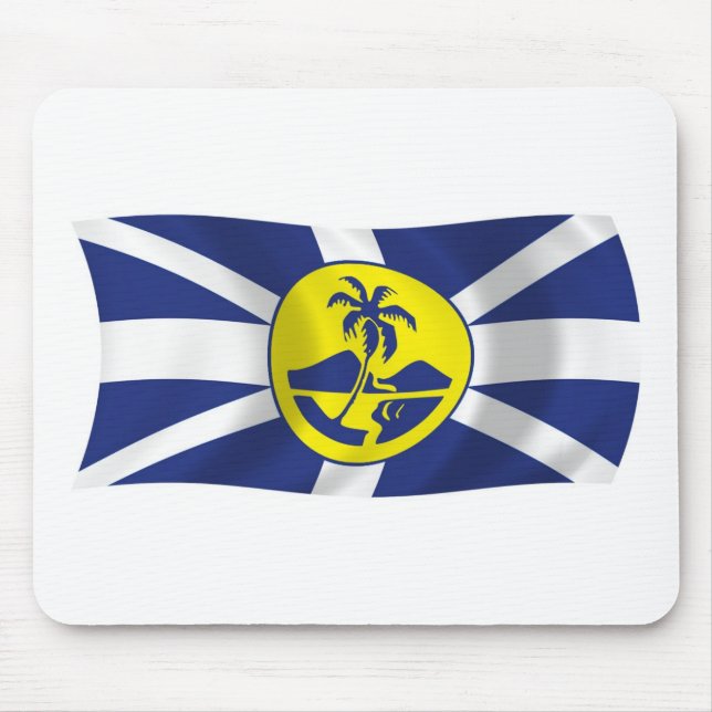 Mousepad Toalha de Mouse Bandeira da Ilha Lord Howe (Frente)