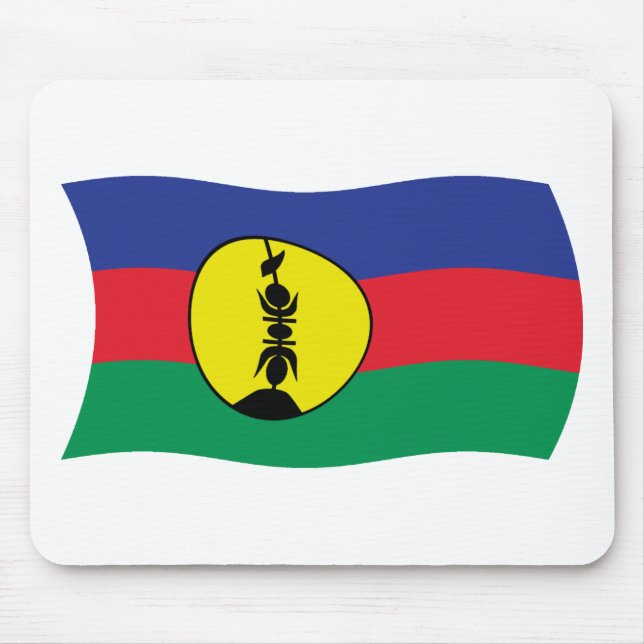 Mousepad Toalha de Mouse Bandeira do Povo Kanak (Frente)