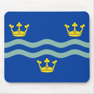 Mousepad Toalha de Rato Bandeira de Cambridgeshire