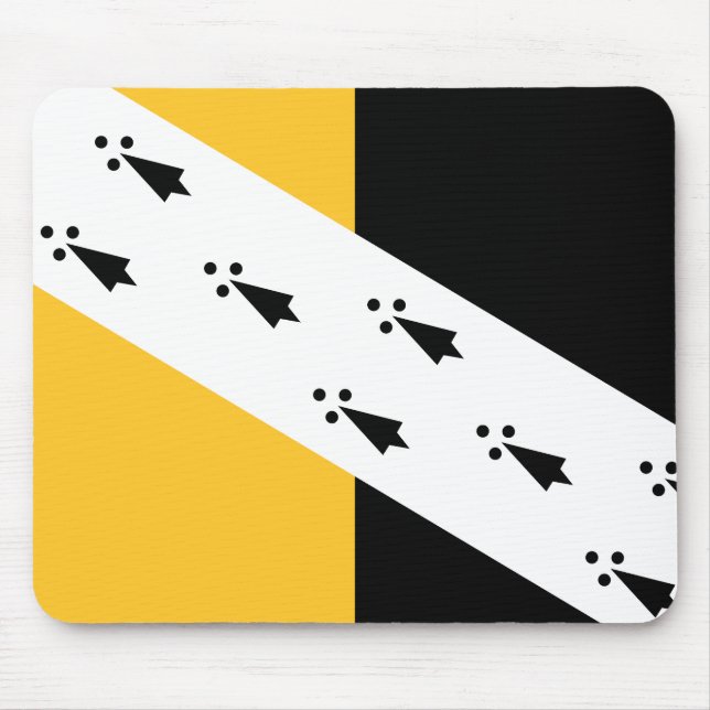 Mousepad Toalha de Rato Bandeira de Norfolk (Frente)