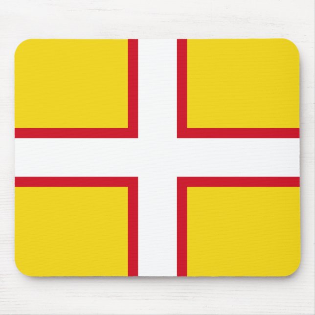 Mousepad Toalha de Rato da Bandeira de Dorset (Frente)