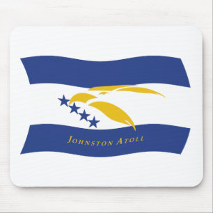 Mousepad Toalha de Rato da Bandeira do Atol Johnston