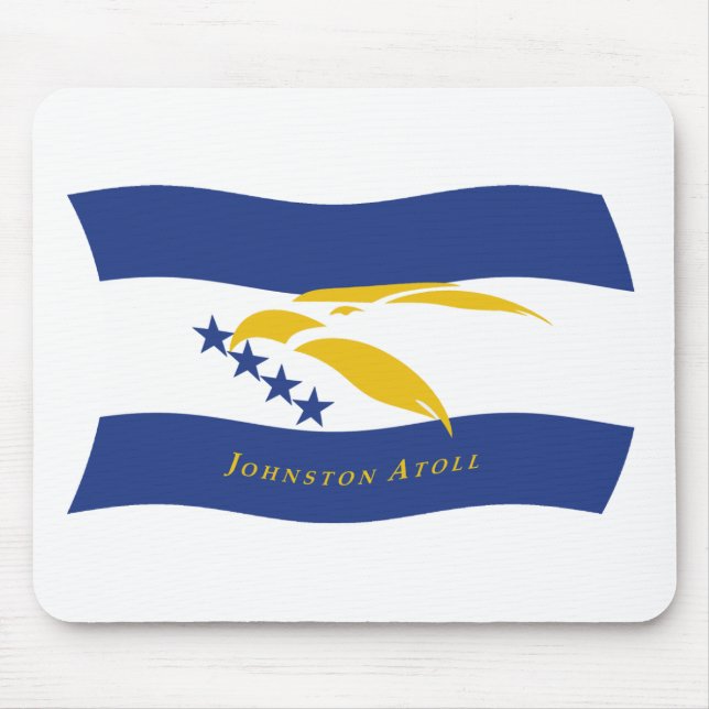 Mousepad Toalha de Rato da Bandeira do Atol Johnston (Frente)