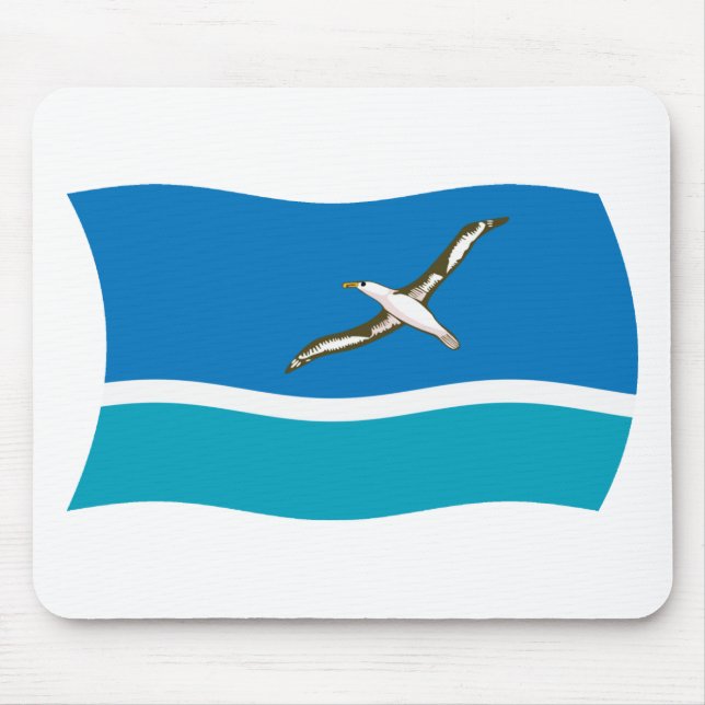 Mousepad Toalhete de Mouse da Bandeira da Ilha de Midway (Frente)