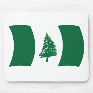 Mousepad Toalhete de Mouse da Bandeira da Ilha Norfolk