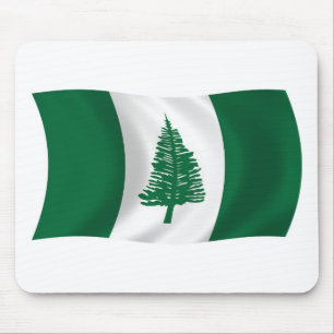 Mousepad Toalhete de Mouse da Bandeira da Ilha Norfolk