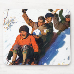 Mousepad Tobagganing