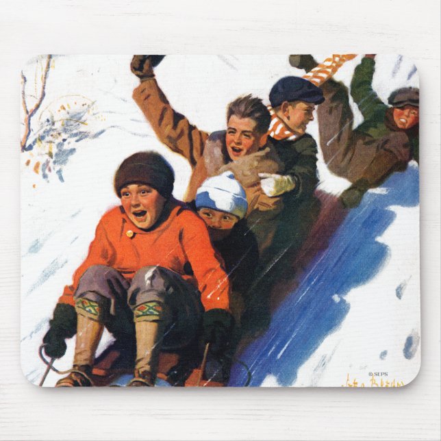 Mousepad Tobagganing (Frente)