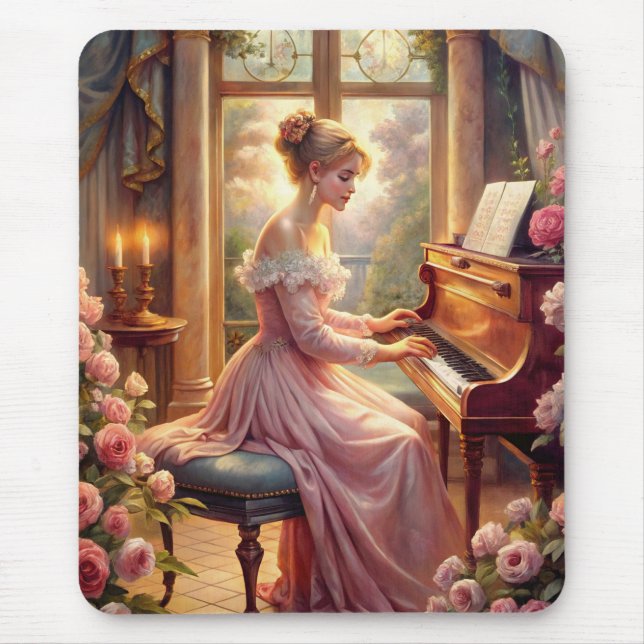 Mousepad Tocando O Piano (Frente)