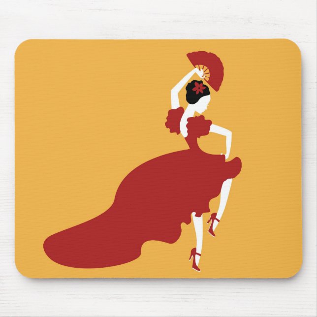 Mousepad Toco de Flamenco Rato Almofada (Frente)