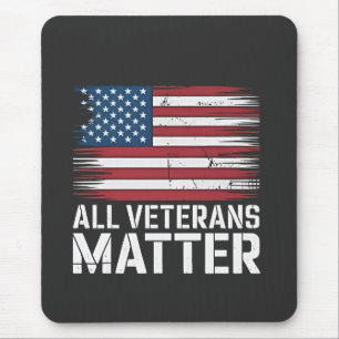 Mousepad Toda Matéria Veterana Americana 4 De Julho Patriót
