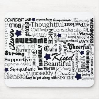 Mousepad Todas as boas coisas sobre você