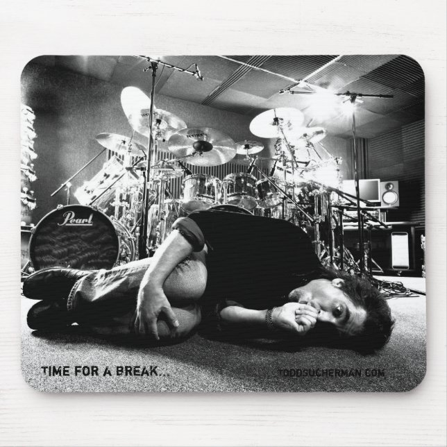 Mousepad Todd Sucherman "hora para tapete do rato de uma (Frente)