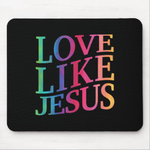 Mousepad Toddler Ama Como Jesus Deus Cristão Irmã G