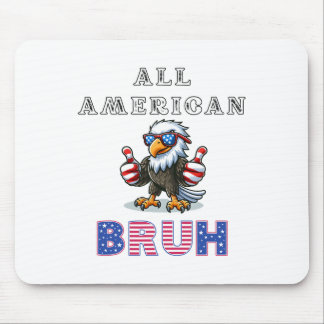 Mousepad Todo Americano Bruh 4 de julho1
