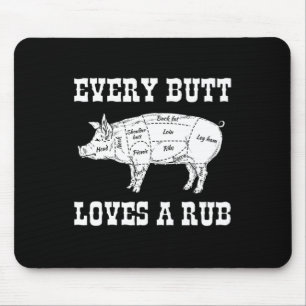 Mousepad Todo Bumbum Adora Churrasco De Rub Griling Com Pai