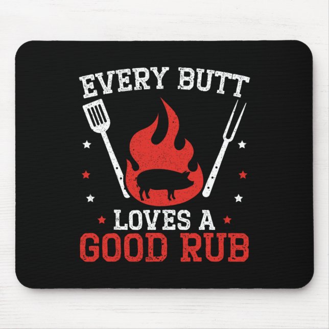 Mousepad Todo Bumbum Adora Um Bom Churrasco De Churrasco De (Frente)