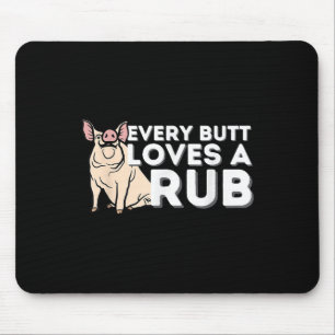 Mousepad Todo Bumbum Adora Um Bom Churrasco Engraçado Barba