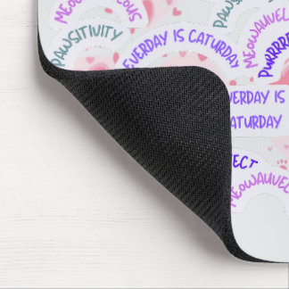 Mousepad "Todo dia é Caturday" Vibrações positivas