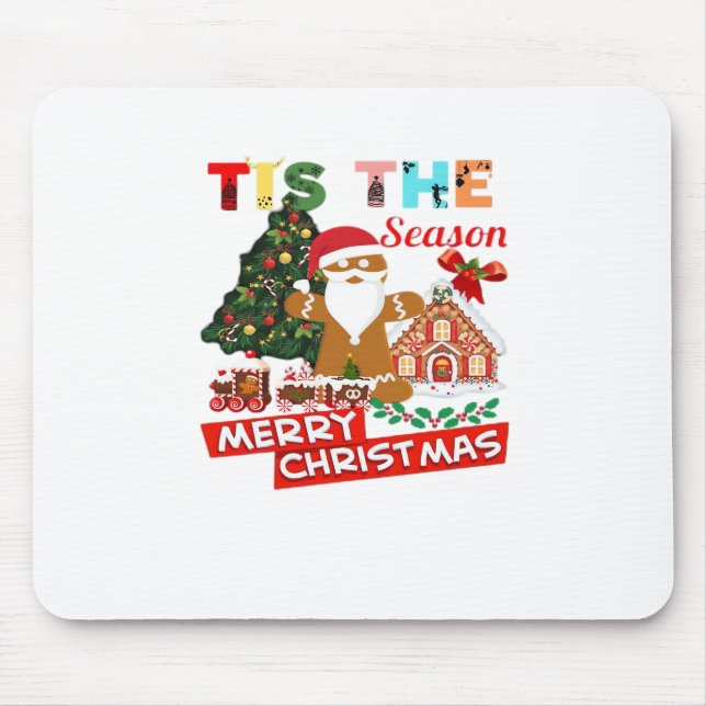 Mousepad Todos Amam Um No Natal Santas De Natal (Frente)