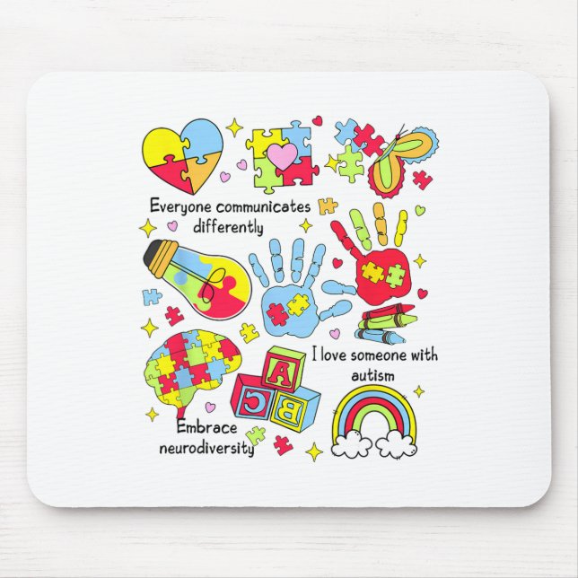 Mousepad Todos Comunicam Diferentemente1 (Frente)