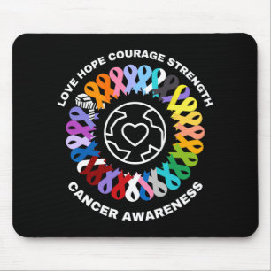 Mousepad Todos os Canceres importam a consciência a cada fa