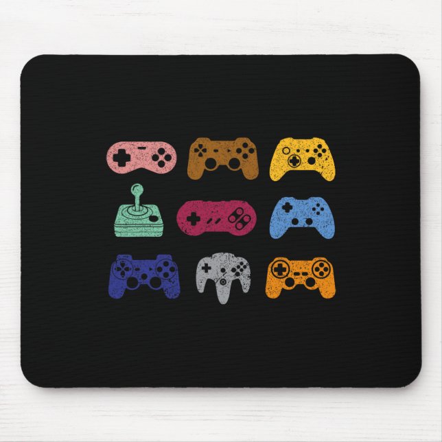 Mousepad Todos os jogos de console do controlador de vídeo  (Frente)