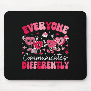 Mousepad Todos se Comunicam de Maneira Diferente Autismo Di