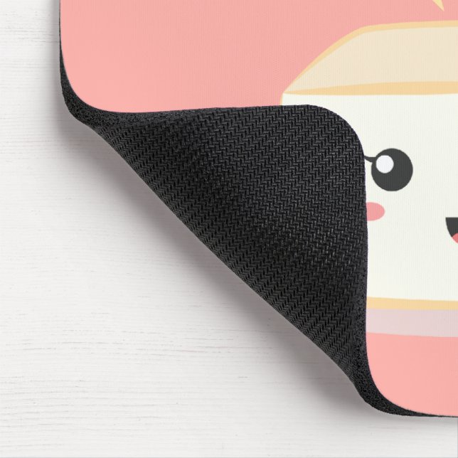 Mousepad Tofu de Kawaii que que as pessoas amem o tofu