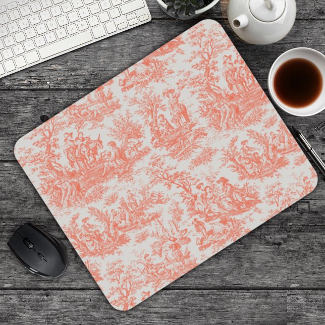Mousepad Tóile de laranja de jouy legendária (Criador carregado)