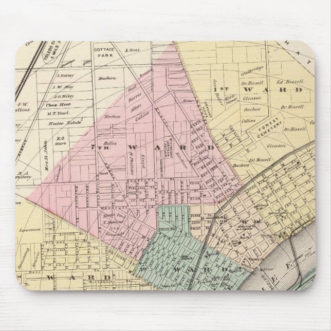 Mousepad Toledo, Ohio 2 (Frente)