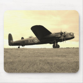 Mousepad Tom do Sepia do bombardeiro de Lancaster